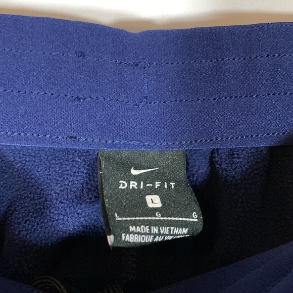 Nike Dri-Fit Navy Blue Straight Leg Sweatpants - Picture 6 of 6